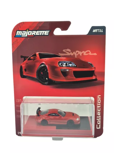 Toyota Supra (1995) - red - Majorette Collection Series 2026/1 - Majorette - 1:64 model car 