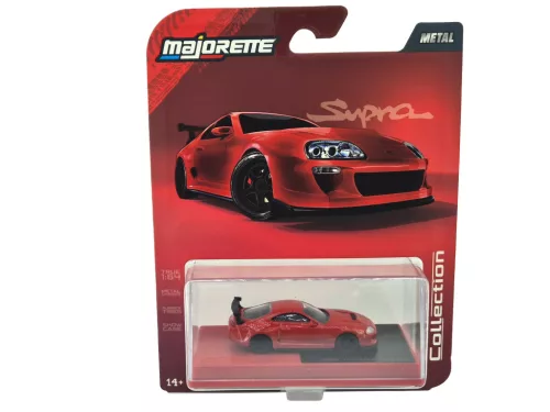 Toyota Supra (1995) - red - Majorette Collection Series 2026/1 - Majorette - 1:64 model car 