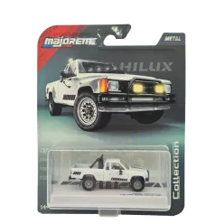   Toyota Hilux SR5 Pickup (1985) - white - Majorette collection series 2026 /1 - Majorette - 1:64