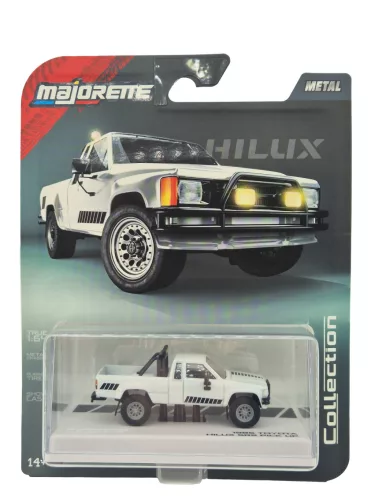 Toyota Hilux SR5 Pickup (1985) - white - Majorette collection series 2026 /1 - Majorette - 1:64