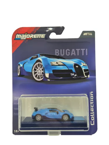 Bugatti Veyron 16.4 Supersport (2005) - blue - Majorette collection series 2026 /1 - Majorette - 1:64