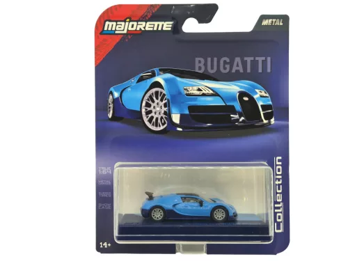 Bugatti Veyron 16.4 Supersport (2005) - blue - Majorette collection series 2026 /1 - Majorette - 1:64
