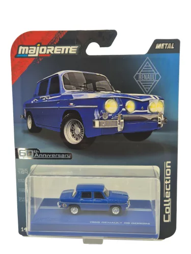 Renault 8 Gordini (1966) - blue - Majorette collection series 2026 /1 - Majorette - 1:64