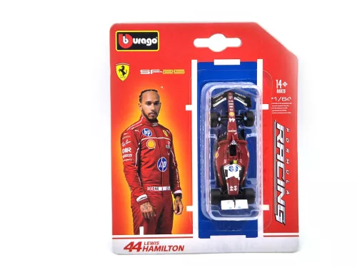 Ferrari SF-25 Team Scuderia F1 #44 (2025) - Lewis Hamilton - Bburago - 1:64 model car