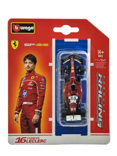 Ferrari SF-25 Team Scuderia F1 #44 (2025) - Lewis Hamilton - Bburago - 1:64 model car