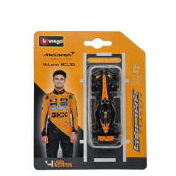   McLaren MCL39 F1 #4 (2025) - Lando Norris - Bburago - 1:64 model car 