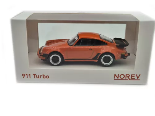 Porsche 911 930 3.0 turbo coupe (1976) - orange - Norev - 1:43