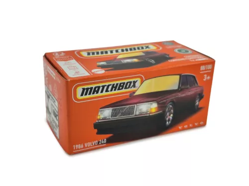 Volvo 240 (1986) - burgundy - Matchbox - 1:64
