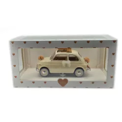   Fiat 500 L (1968) - wedding edition - wedding gift - Norev - 1:18