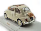 Fiat 500 L (1968) - wedding edition - wedding gift - Norev - 1:18