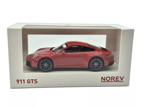 Porsche 911 992 GTS Coupe (2024) - red - Norev - 1:43