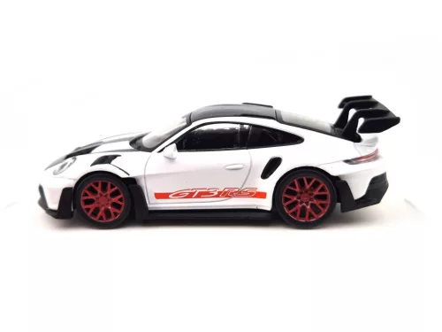 Porsche 911 992 GT3 RS Weissach Package coupe (2022) - white - red - Norev - 1:43