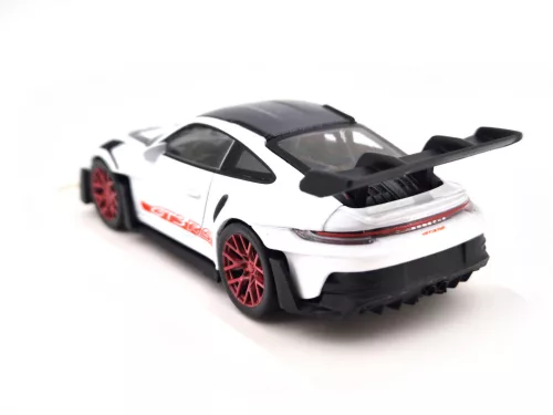 Porsche 911 992 GT3 RS Weissach Package coupe (2022) - white - red - Norev - 1:43