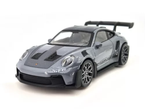 Porsche 911 992 GT3 RS Weissach Package coupe (2022) - gray - black - Norev - 1:43