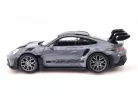 Porsche 911 992 GT3 RS Weissach Package coupe (2022) - gray - black - Norev - 1:43