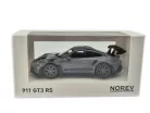 Porsche 911 992 GT3 RS Weissach Package coupe (2022) - gray - black - Norev - 1:43