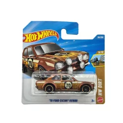   Hot Wheels Ford Escort RS1600 (1970) - HW Dirt 3/10 - 161/250 - Hot Wheels - 1:64